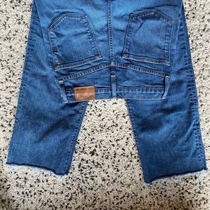 Madewell 26 Slim wide leg crop